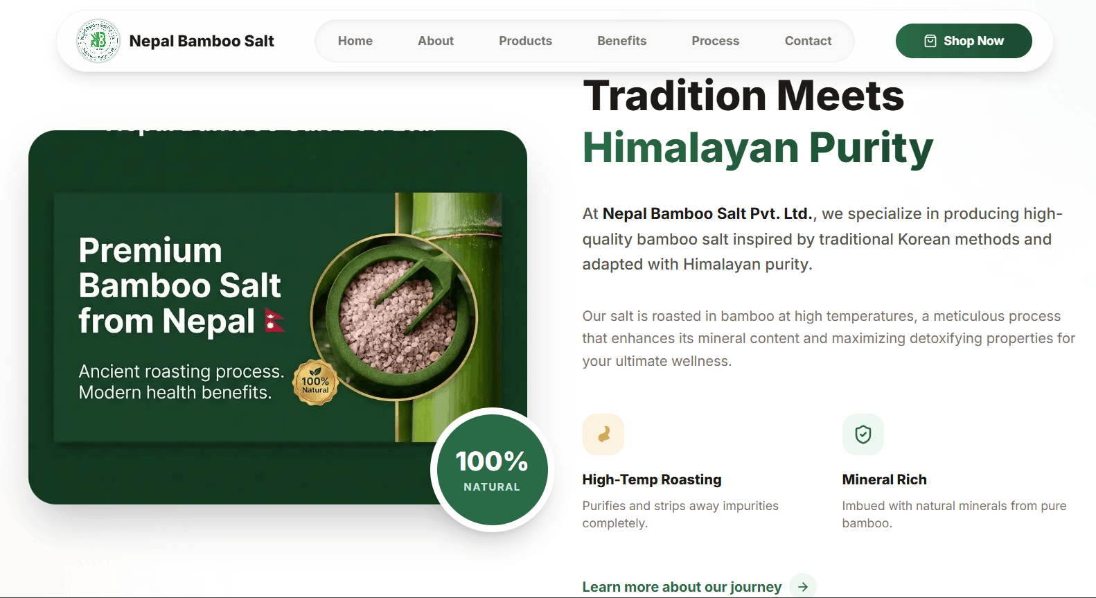 Nepal Bamboo Salt preview 2