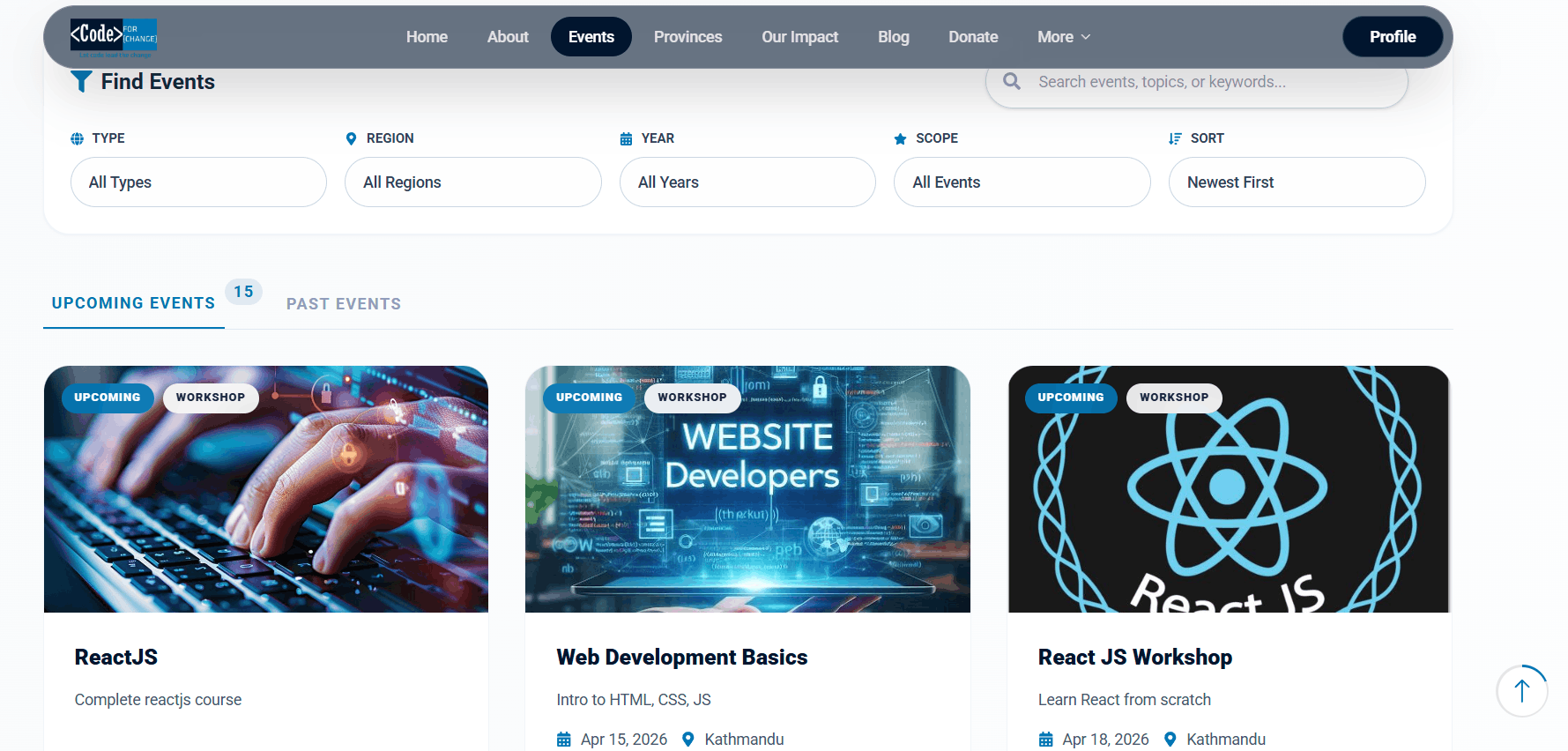 Code for Change preview 1
