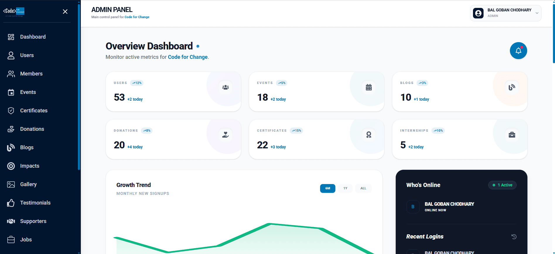 Code for Change preview 3