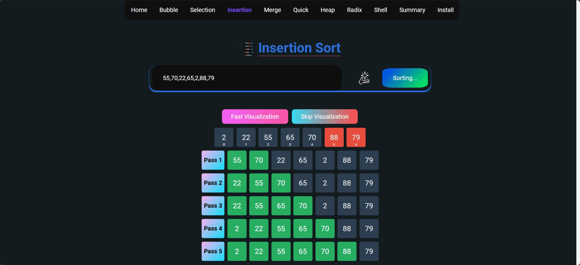 EasySorting preview 1