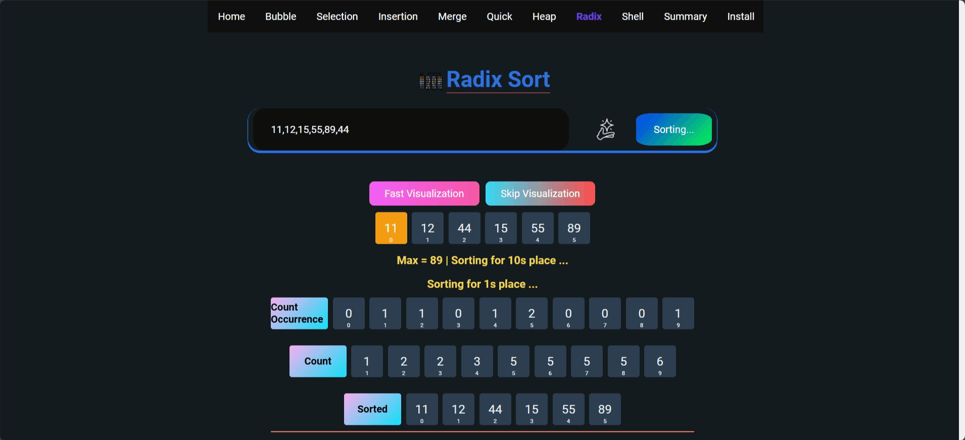 EasySorting preview 3
